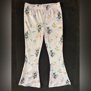Disney Minnie Mouse Floral Flare Leggings